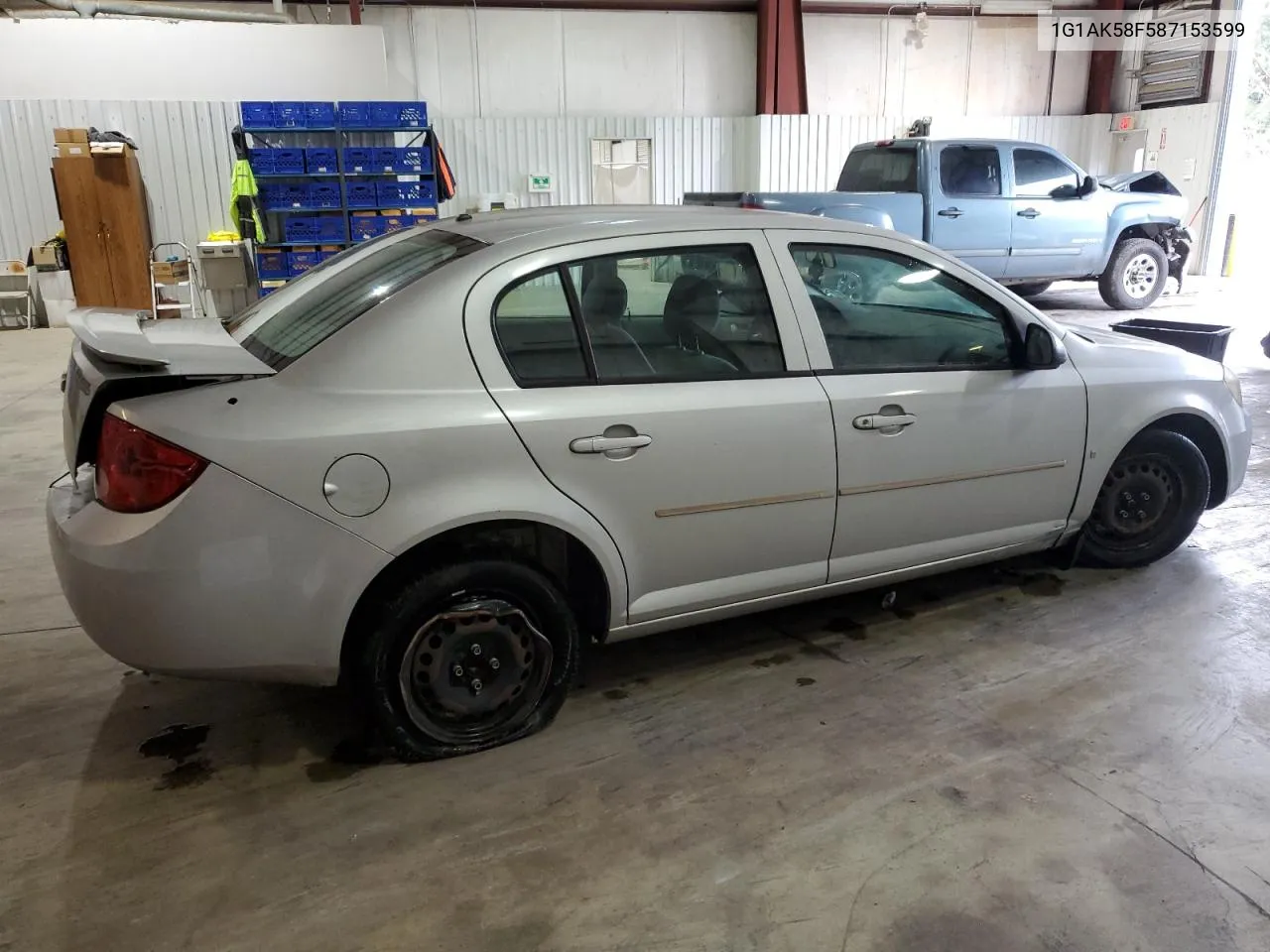 2008 Chevrolet Cobalt Ls VIN: 1G1AK58F587153599 Lot: 78911394