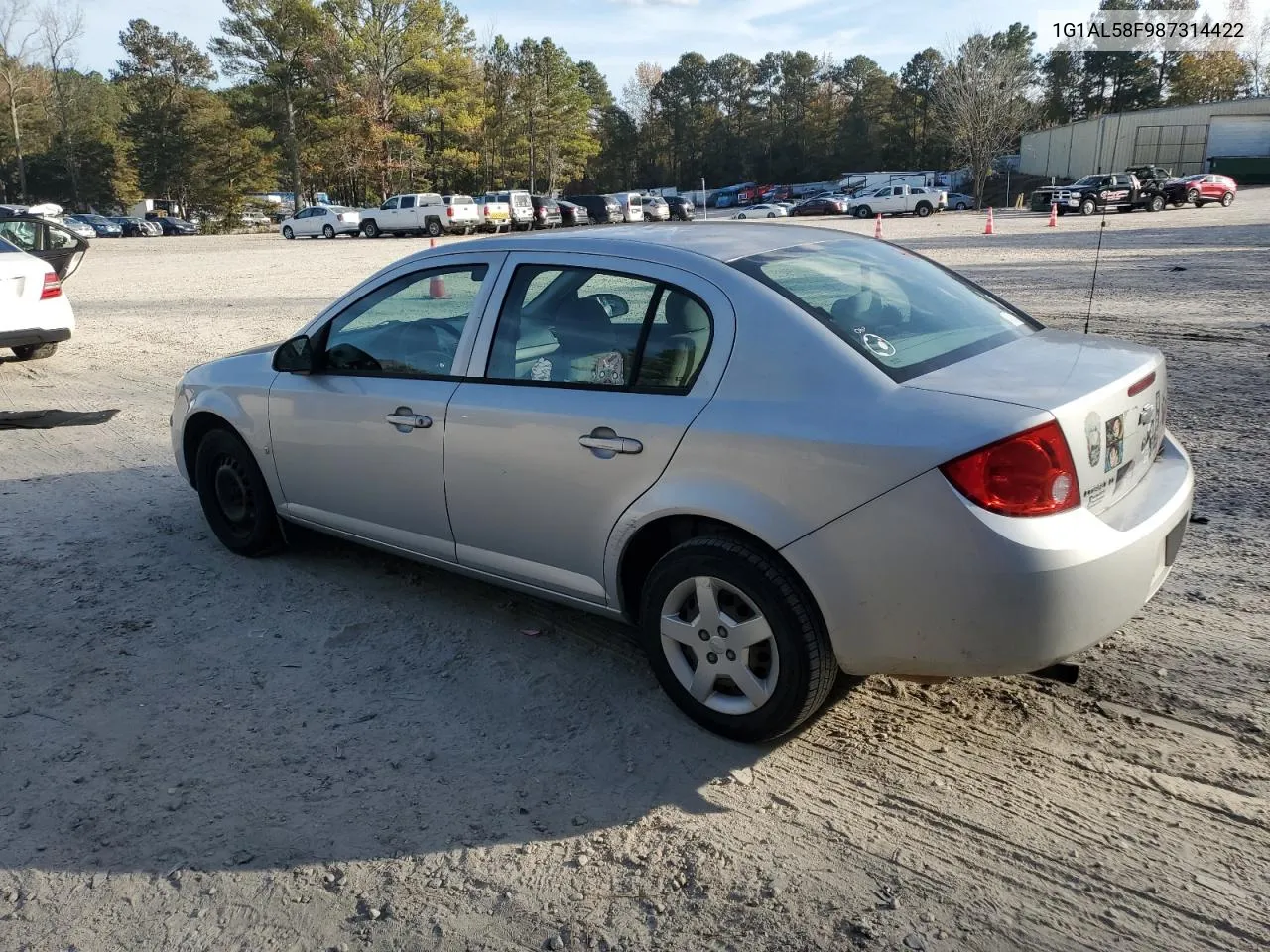 2008 Chevrolet Cobalt Lt VIN: 1G1AL58F987314422 Lot: 79318664