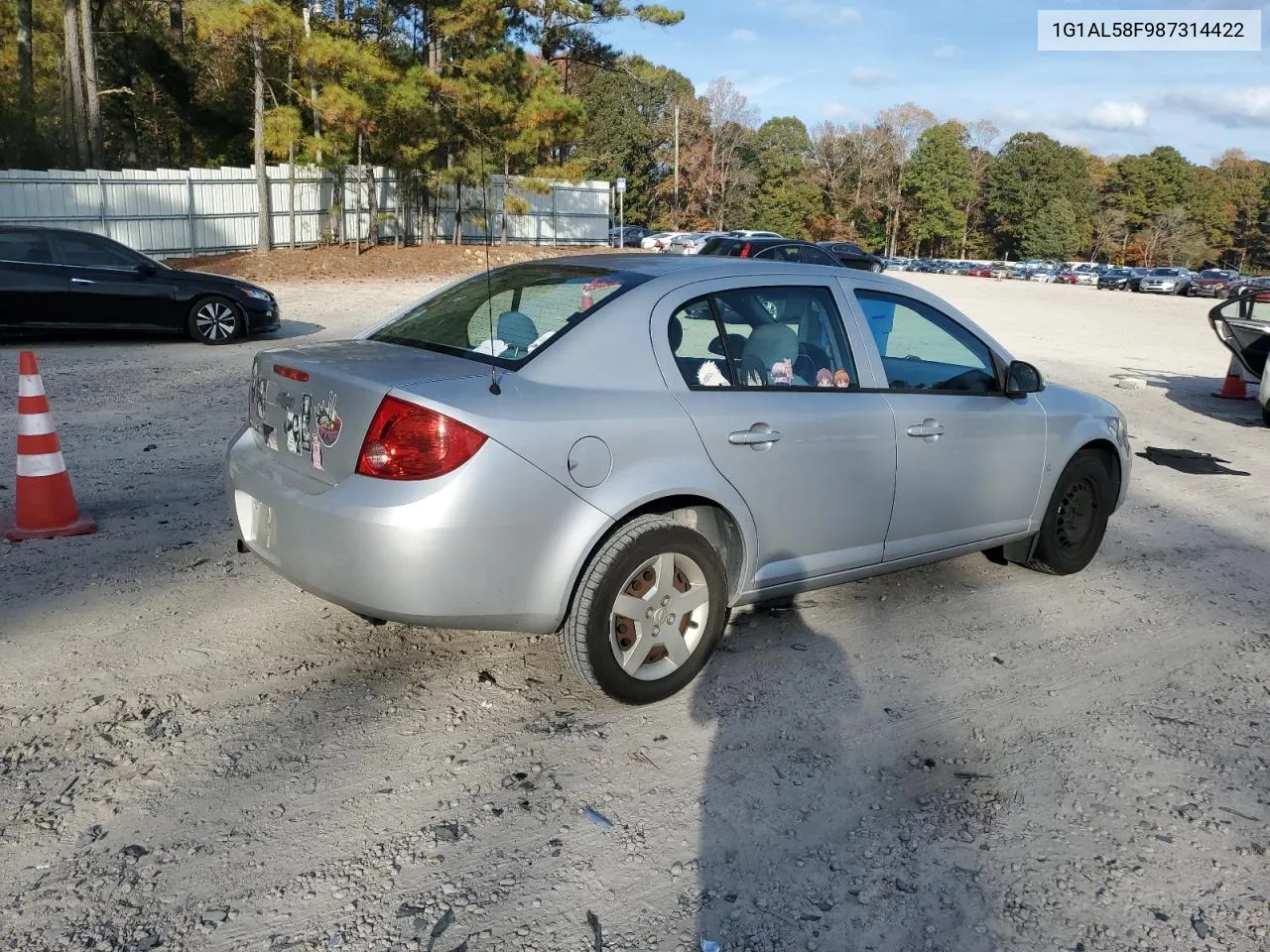 1G1AL58F987314422 2008 Chevrolet Cobalt Lt