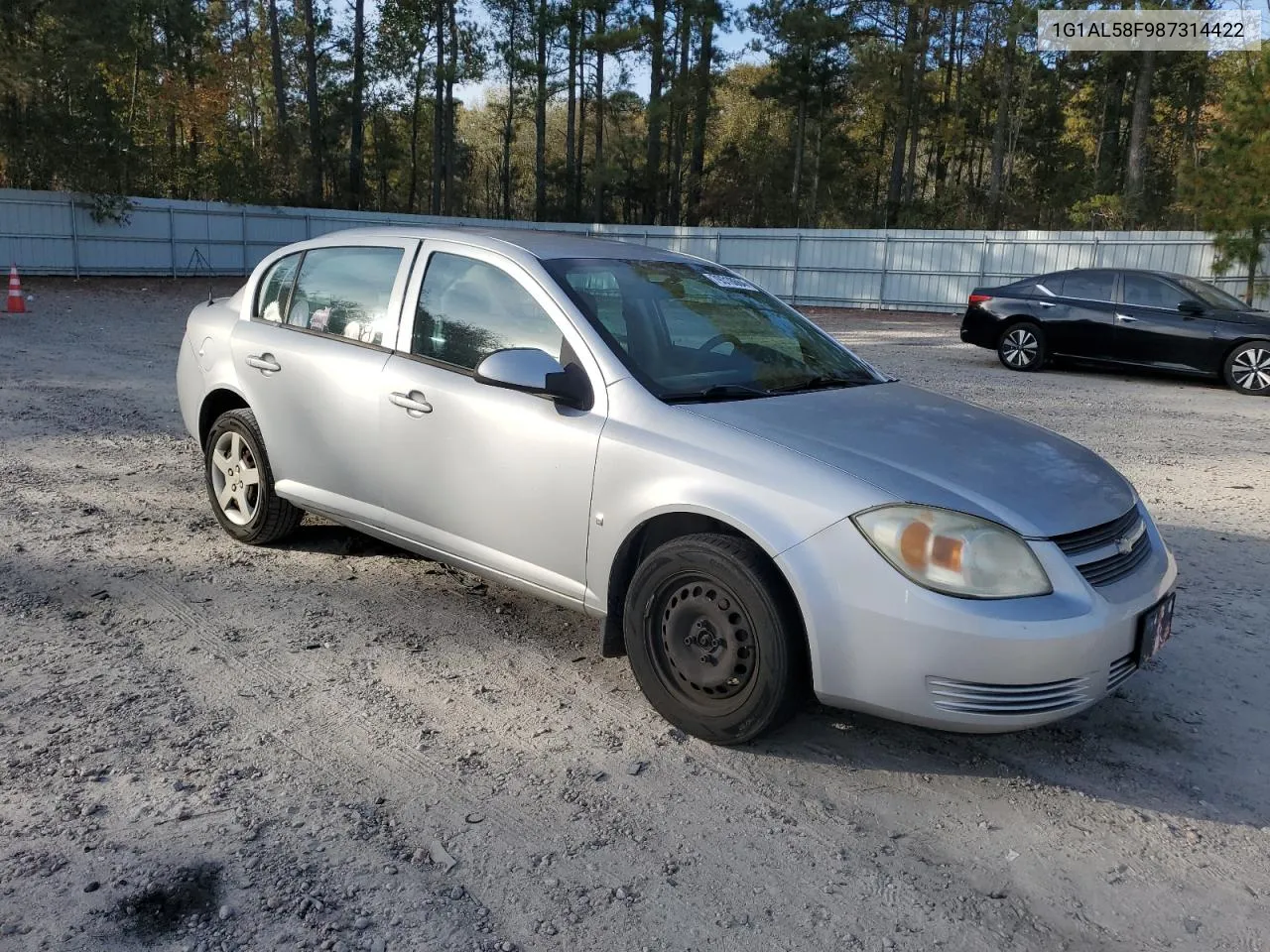 1G1AL58F987314422 2008 Chevrolet Cobalt Lt