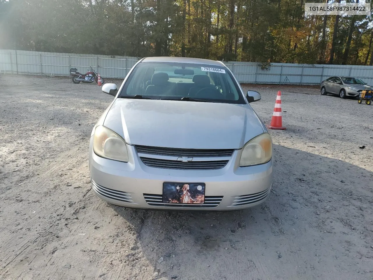 2008 Chevrolet Cobalt Lt VIN: 1G1AL58F987314422 Lot: 79318664