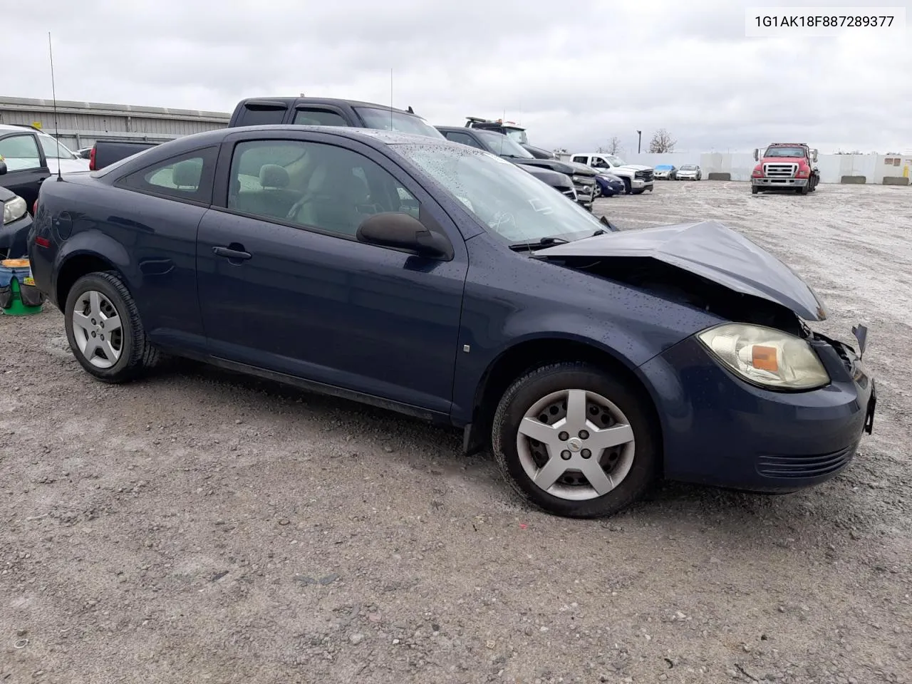 2008 Chevrolet Cobalt Ls VIN: 1G1AK18F887289377 Lot: 79637734