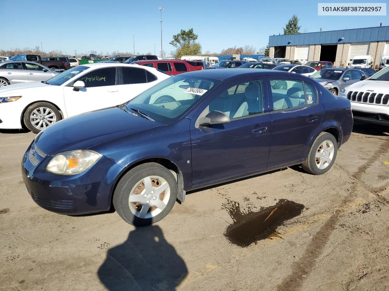 2008 Chevrolet Cobalt Ls VIN: 1G1AK58F387282957 Lot: 79943984