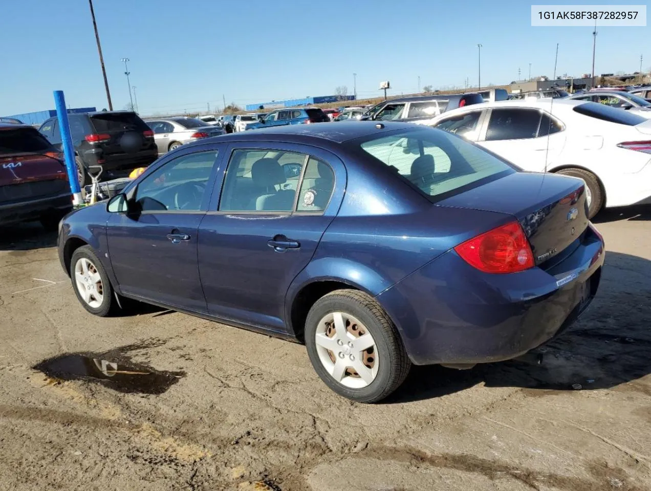 2008 Chevrolet Cobalt Ls VIN: 1G1AK58F387282957 Lot: 79943984