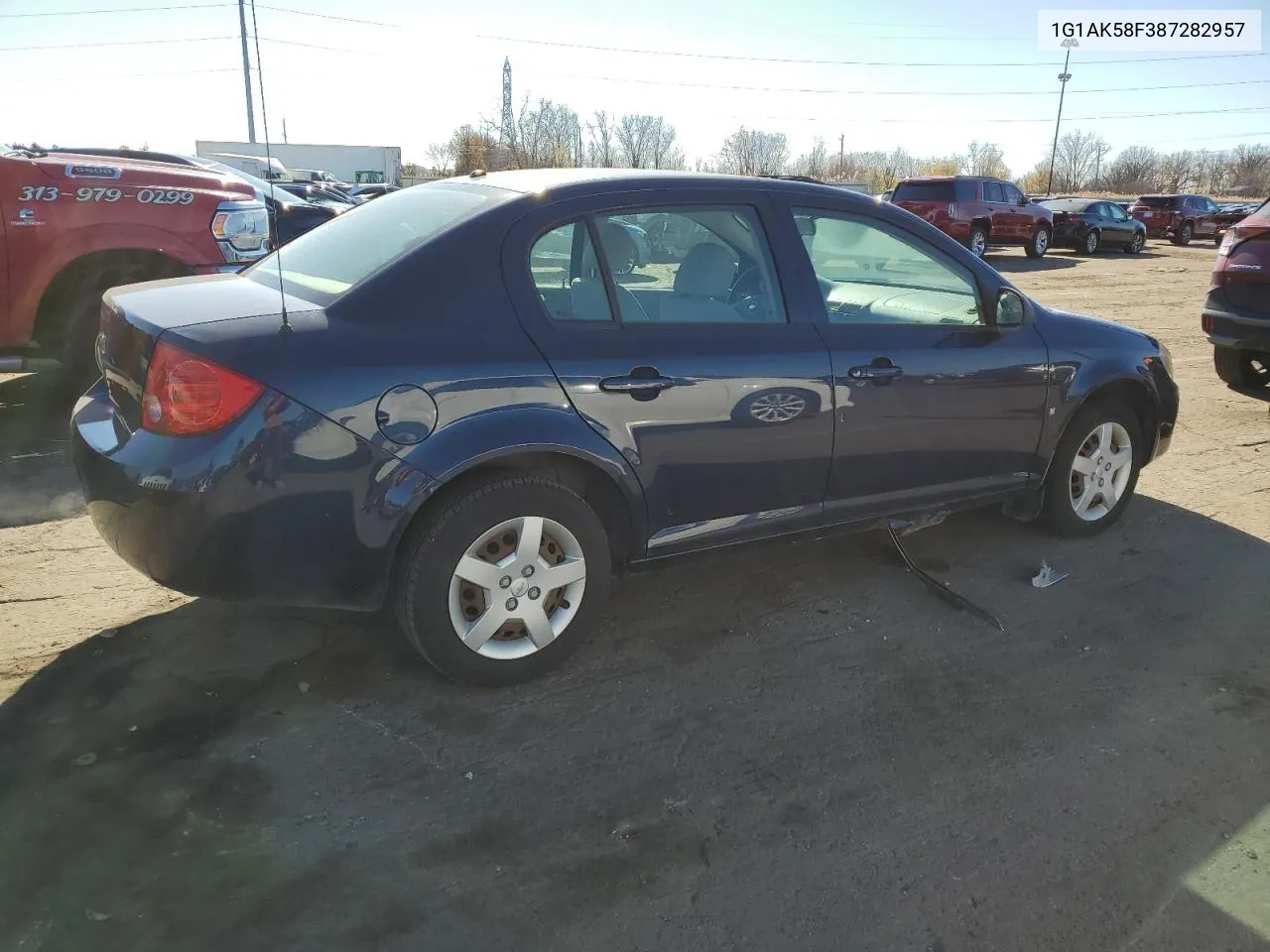 2008 Chevrolet Cobalt Ls VIN: 1G1AK58F387282957 Lot: 79943984