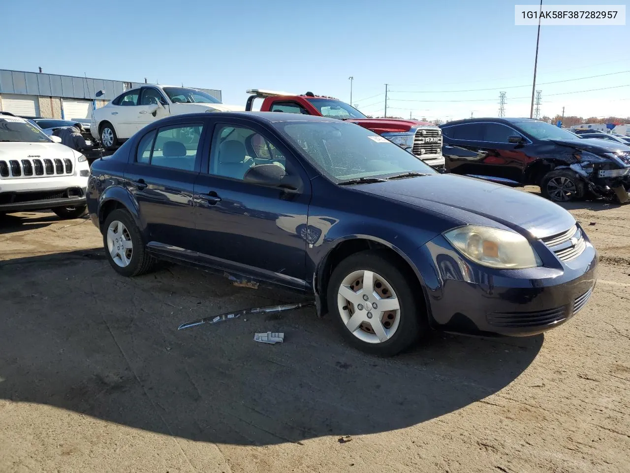 2008 Chevrolet Cobalt Ls VIN: 1G1AK58F387282957 Lot: 79943984