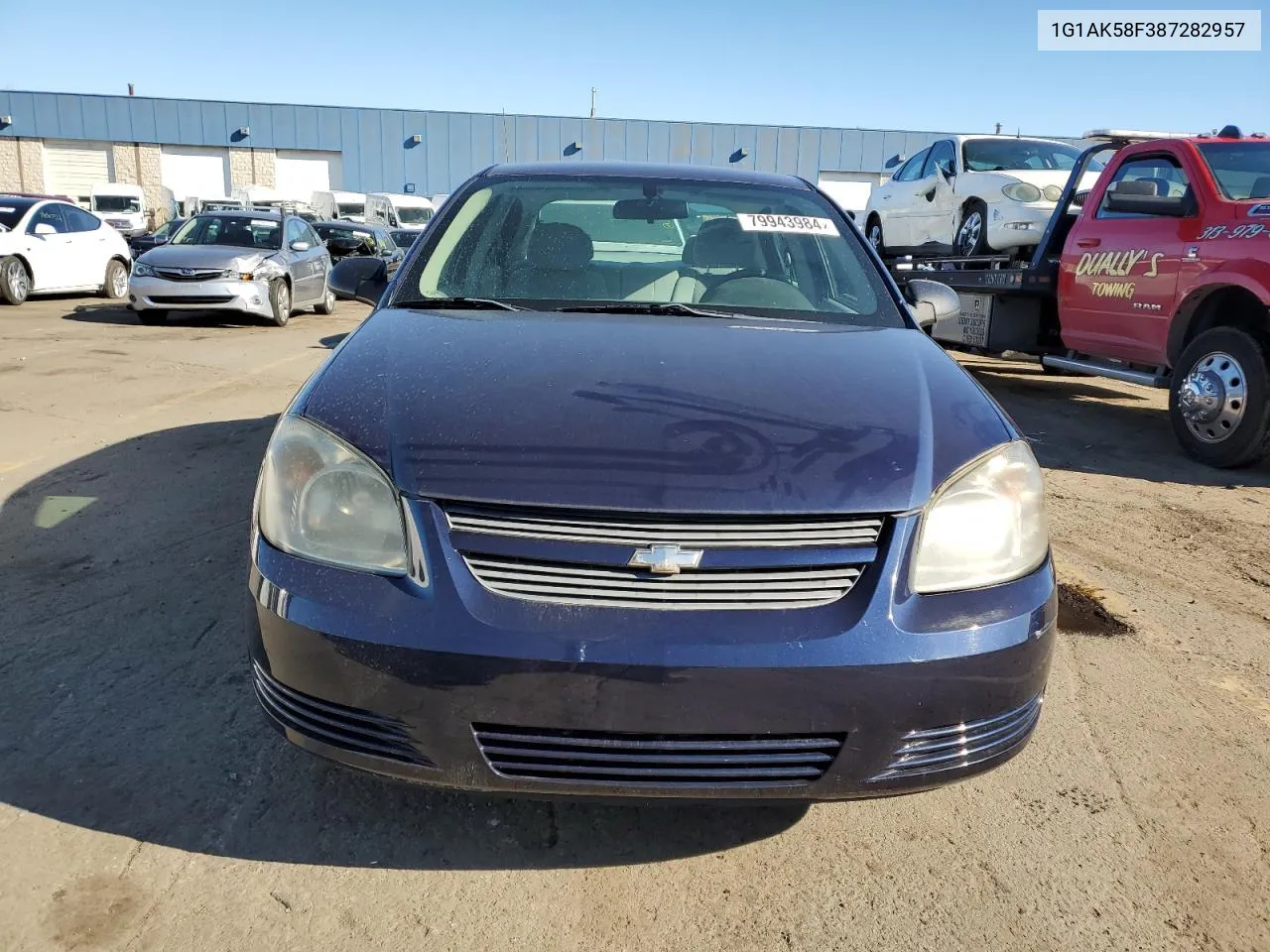 2008 Chevrolet Cobalt Ls VIN: 1G1AK58F387282957 Lot: 79943984