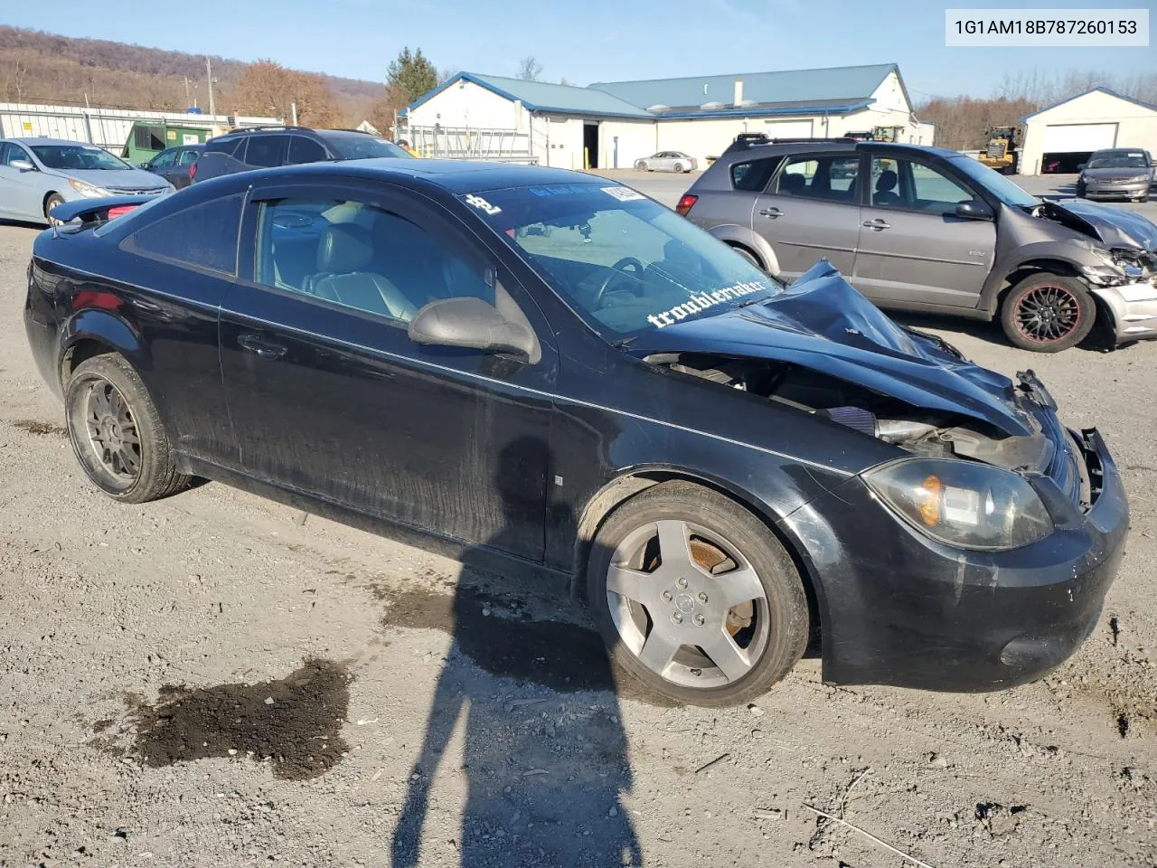 2008 Chevrolet Cobalt Sport VIN: 1G1AM18B787260153 Lot: 81426344