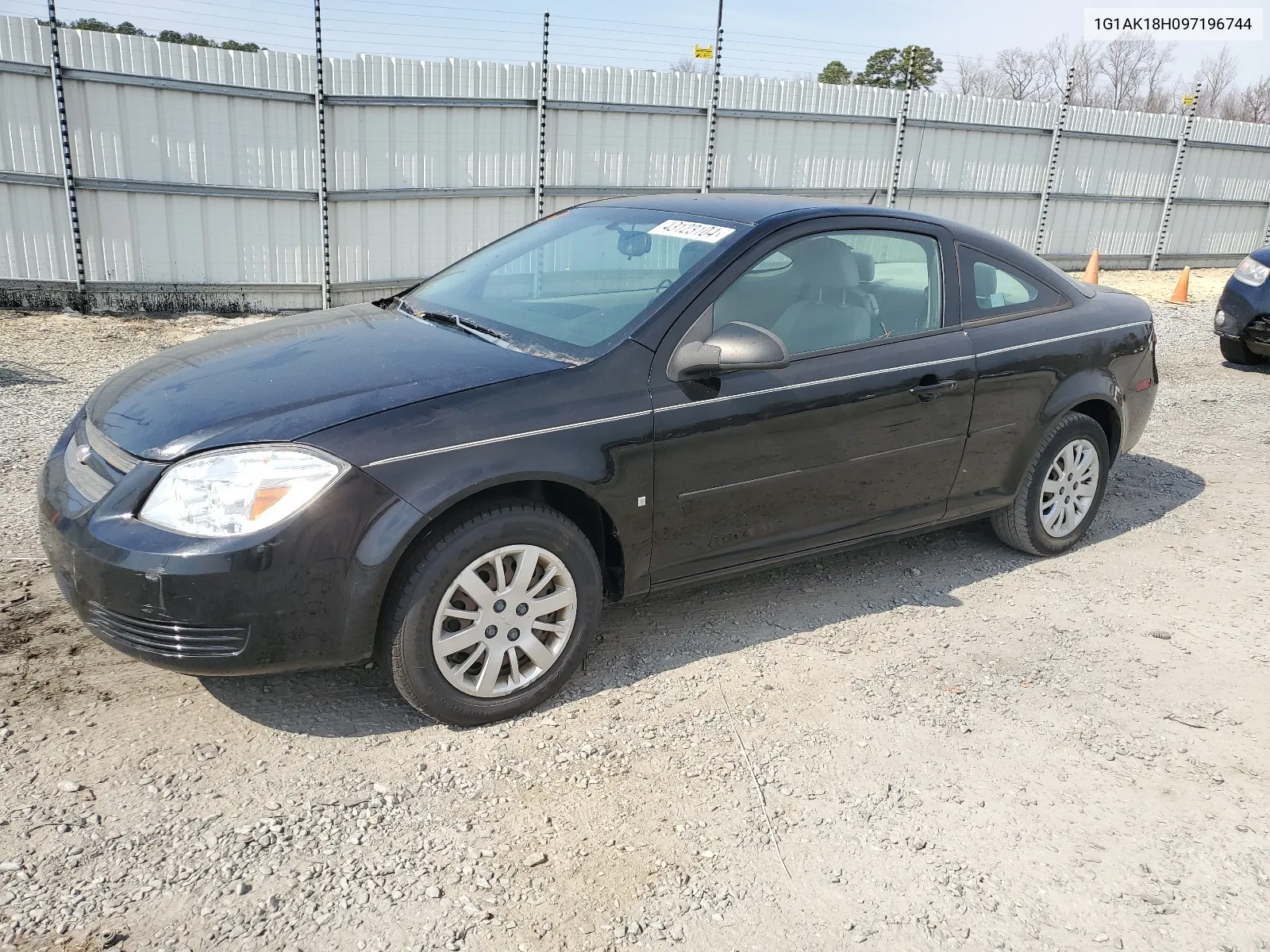 2009 Chevrolet Cobalt Ls VIN: 1G1AK18H097196744 Lot: 43123104