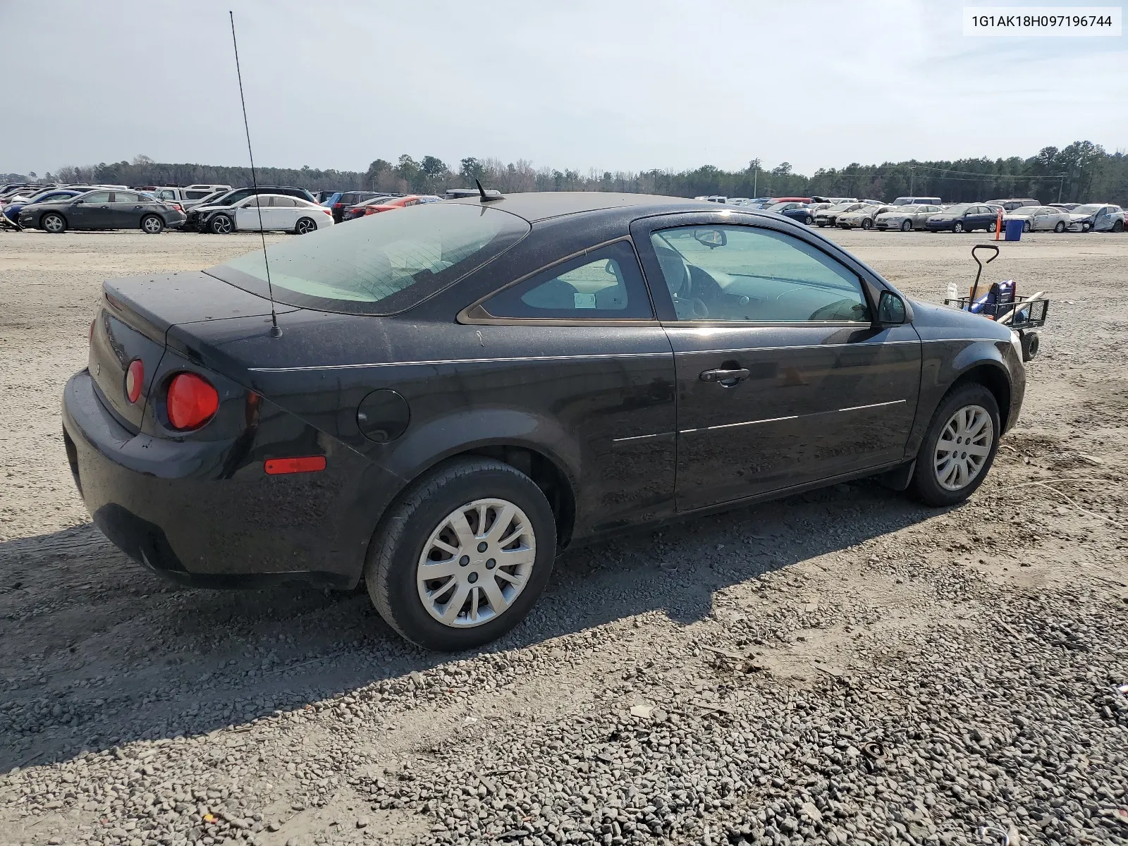 2009 Chevrolet Cobalt Ls VIN: 1G1AK18H097196744 Lot: 43123104