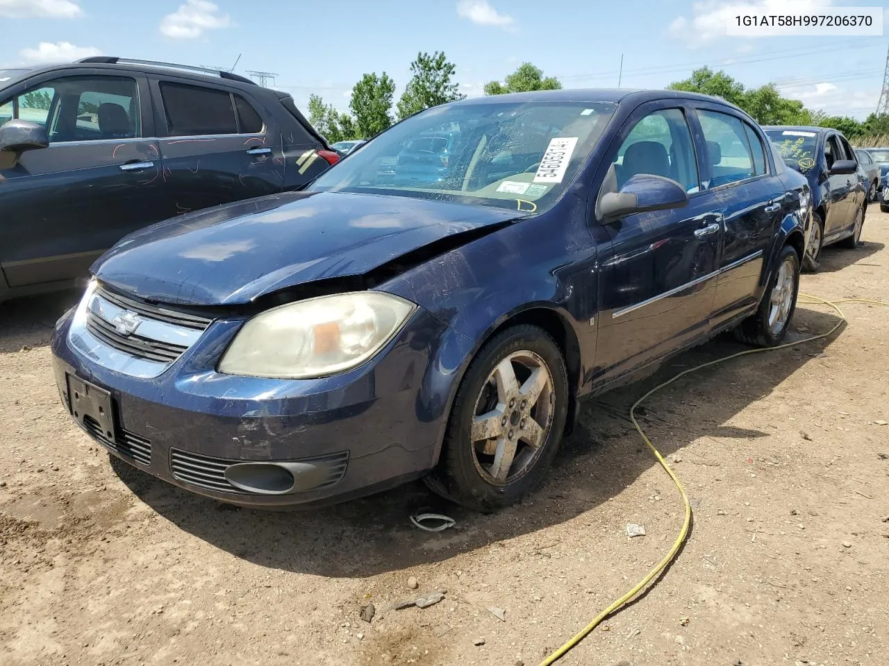 2009 Chevrolet Cobalt Lt VIN: 1G1AT58H997206370 Lot: 54605314