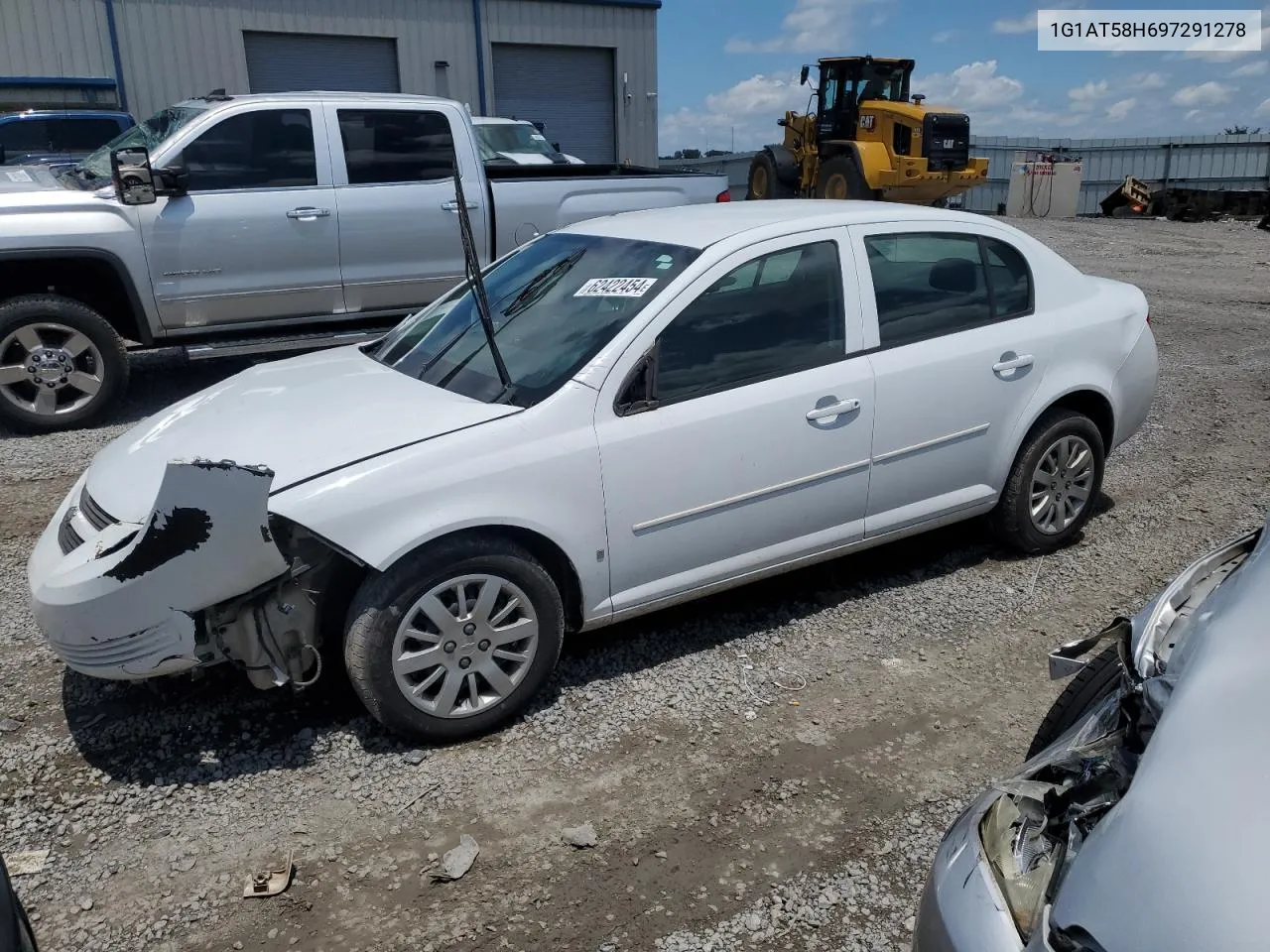 2009 Chevrolet Cobalt Lt VIN: 1G1AT58H697291278 Lot: 62422454