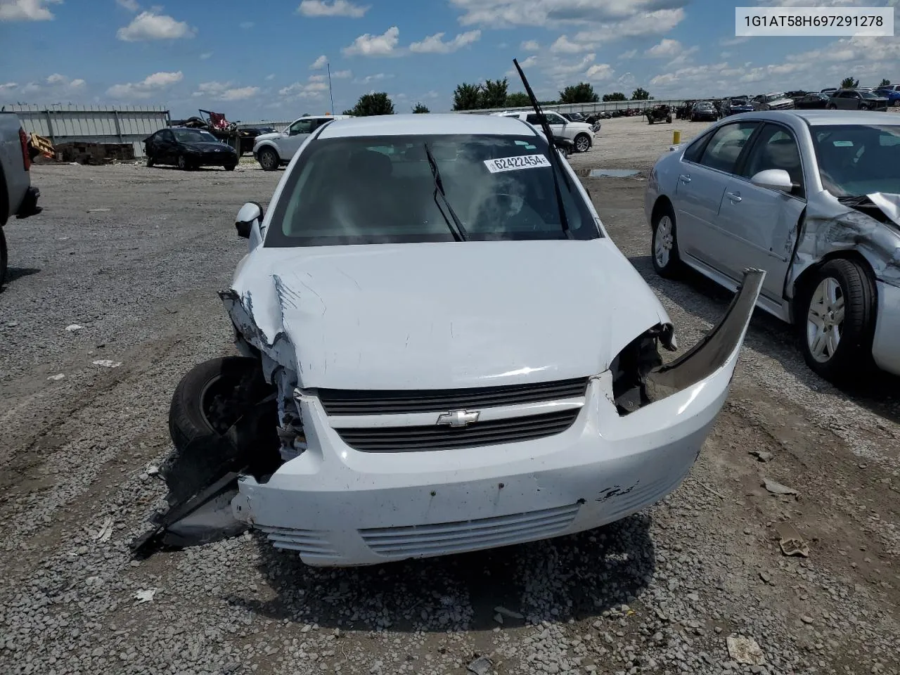 2009 Chevrolet Cobalt Lt VIN: 1G1AT58H697291278 Lot: 62422454