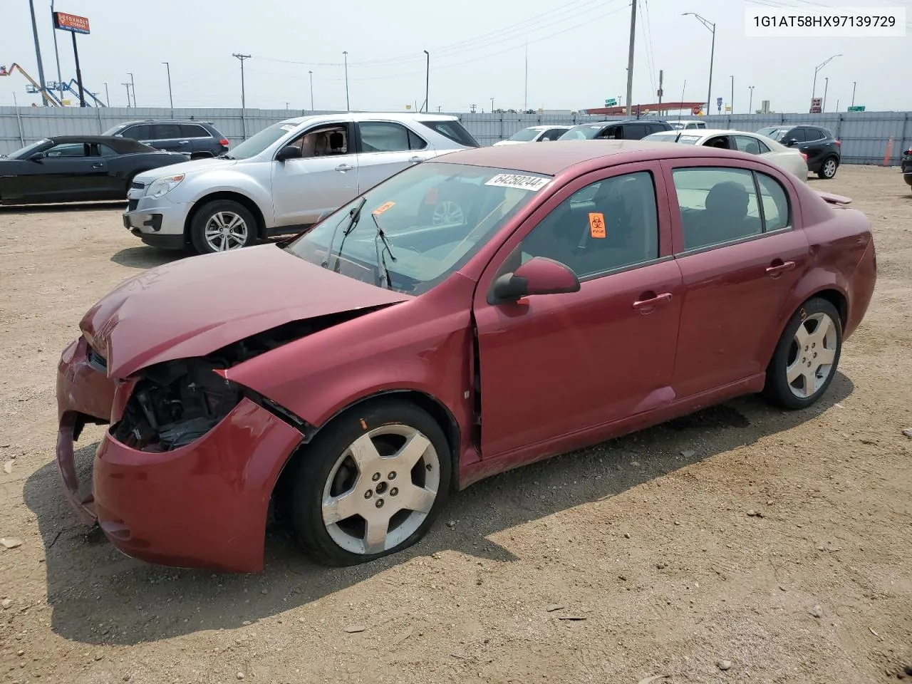 1G1AT58HX97139729 2009 Chevrolet Cobalt Lt