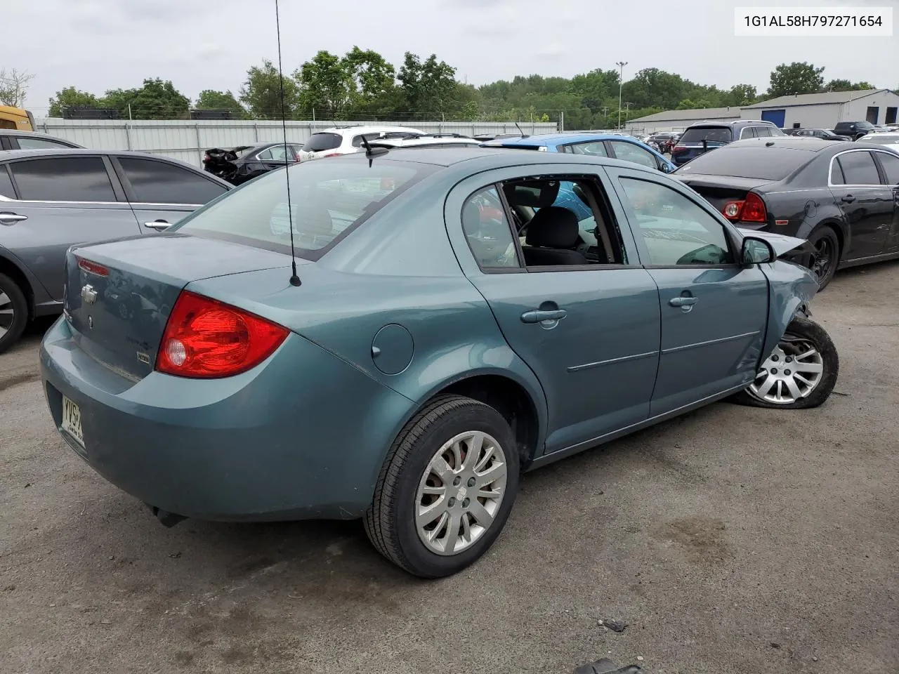 2009 Chevrolet Cobalt Lt VIN: 1G1AL58H797271654 Lot: 64788154