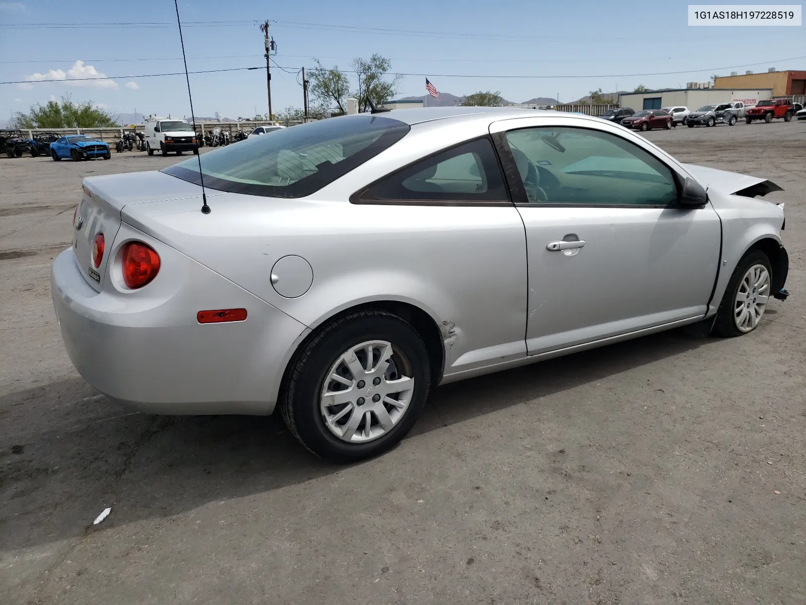 2009 Chevrolet Cobalt Ls VIN: 1G1AS18H197228519 Lot: 66249274