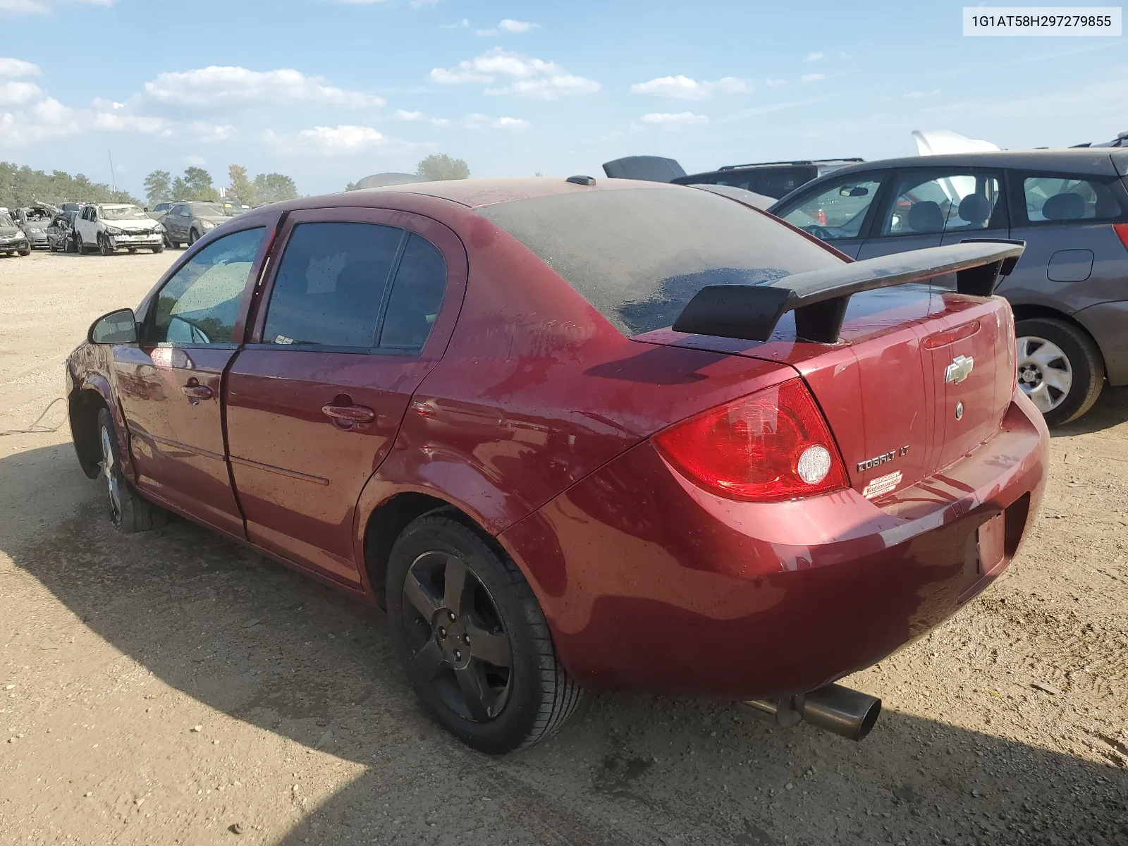 1G1AT58H297279855 2009 Chevrolet Cobalt Lt