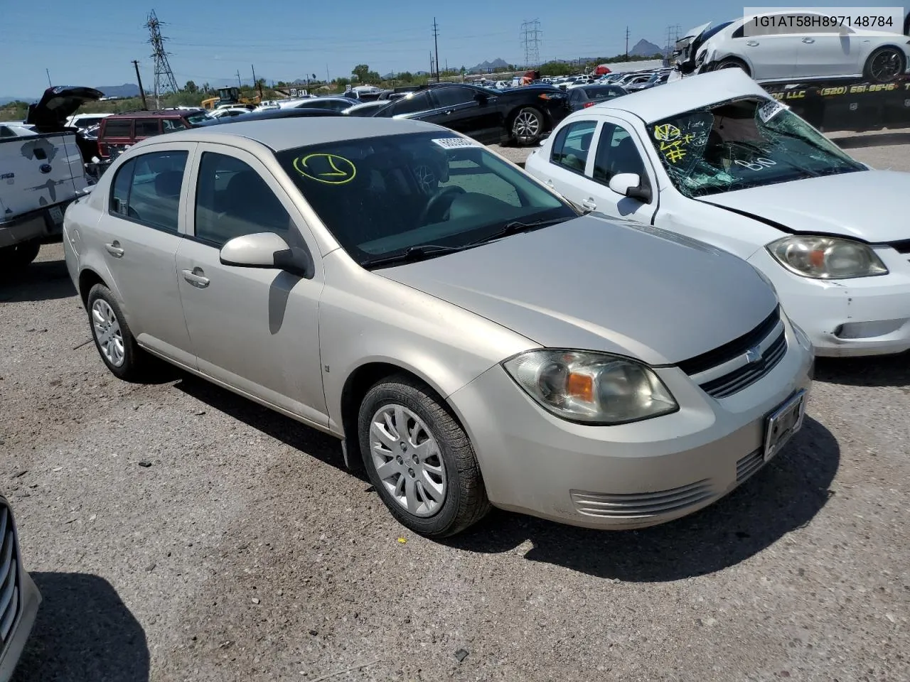 2009 Chevrolet Cobalt Lt VIN: 1G1AT58H897148784 Lot: 68039804