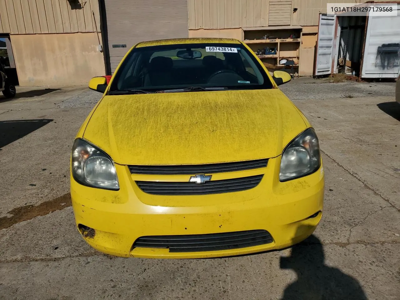 2009 Chevrolet Cobalt Lt VIN: 1G1AT18H297179568 Lot: 69743814