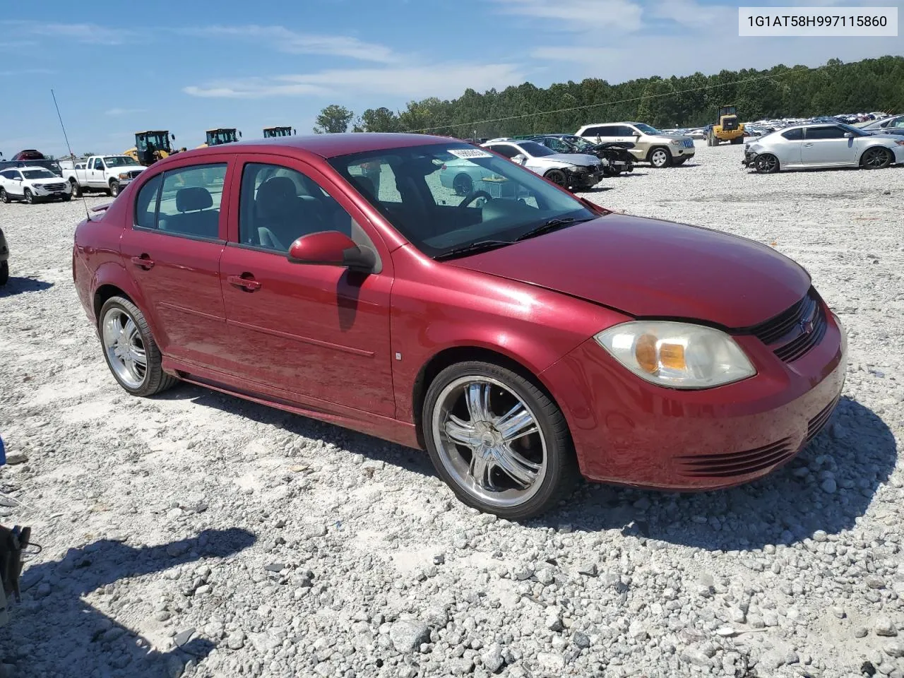 2009 Chevrolet Cobalt Lt VIN: 1G1AT58H997115860 Lot: 69802854