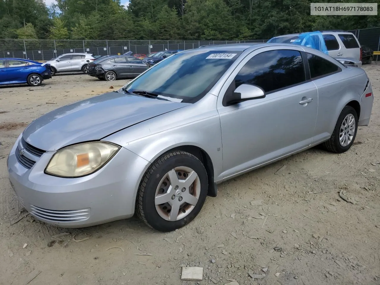 2009 Chevrolet Cobalt Lt VIN: 1G1AT18H697178083 Lot: 70010154