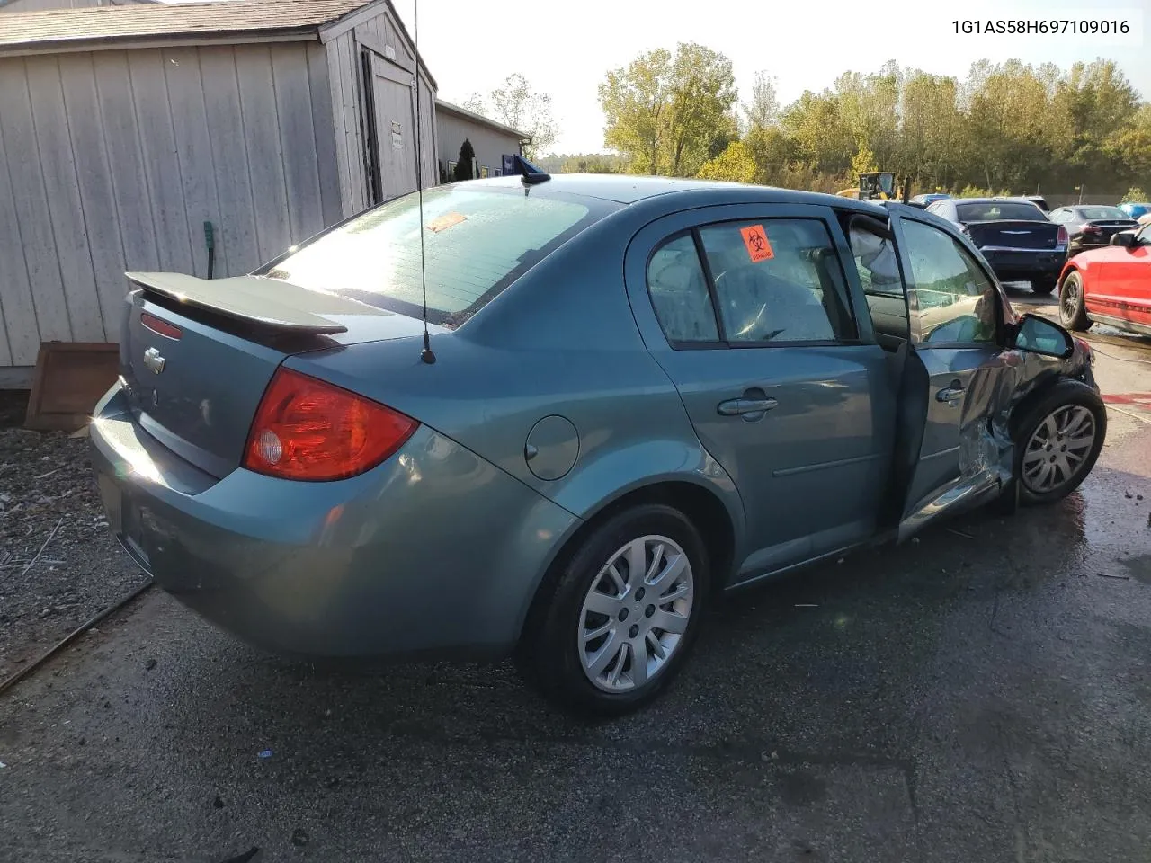 2009 Chevrolet Cobalt Ls VIN: 1G1AS58H697109016 Lot: 70167724