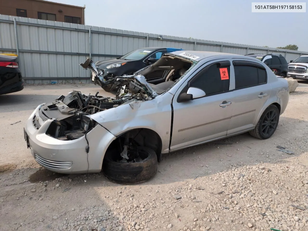 1G1AT58H197158153 2009 Chevrolet Cobalt Lt