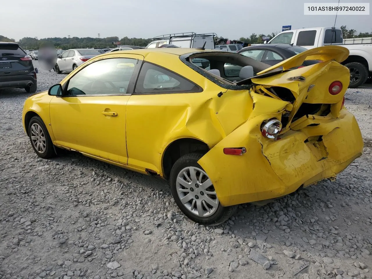 2009 Chevrolet Cobalt Ls VIN: 1G1AS18H897240022 Lot: 71251514