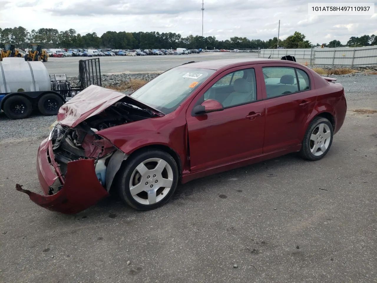 2009 Chevrolet Cobalt Lt VIN: 1G1AT58H497110937 Lot: 71438254