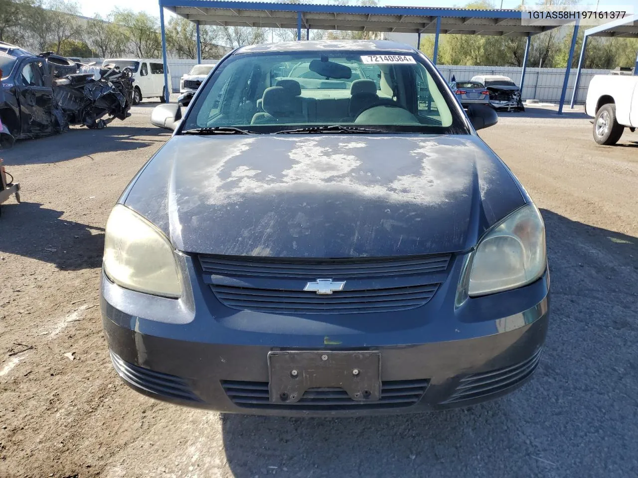 2009 Chevrolet Cobalt Ls VIN: 1G1AS58H197161377 Lot: 72140584