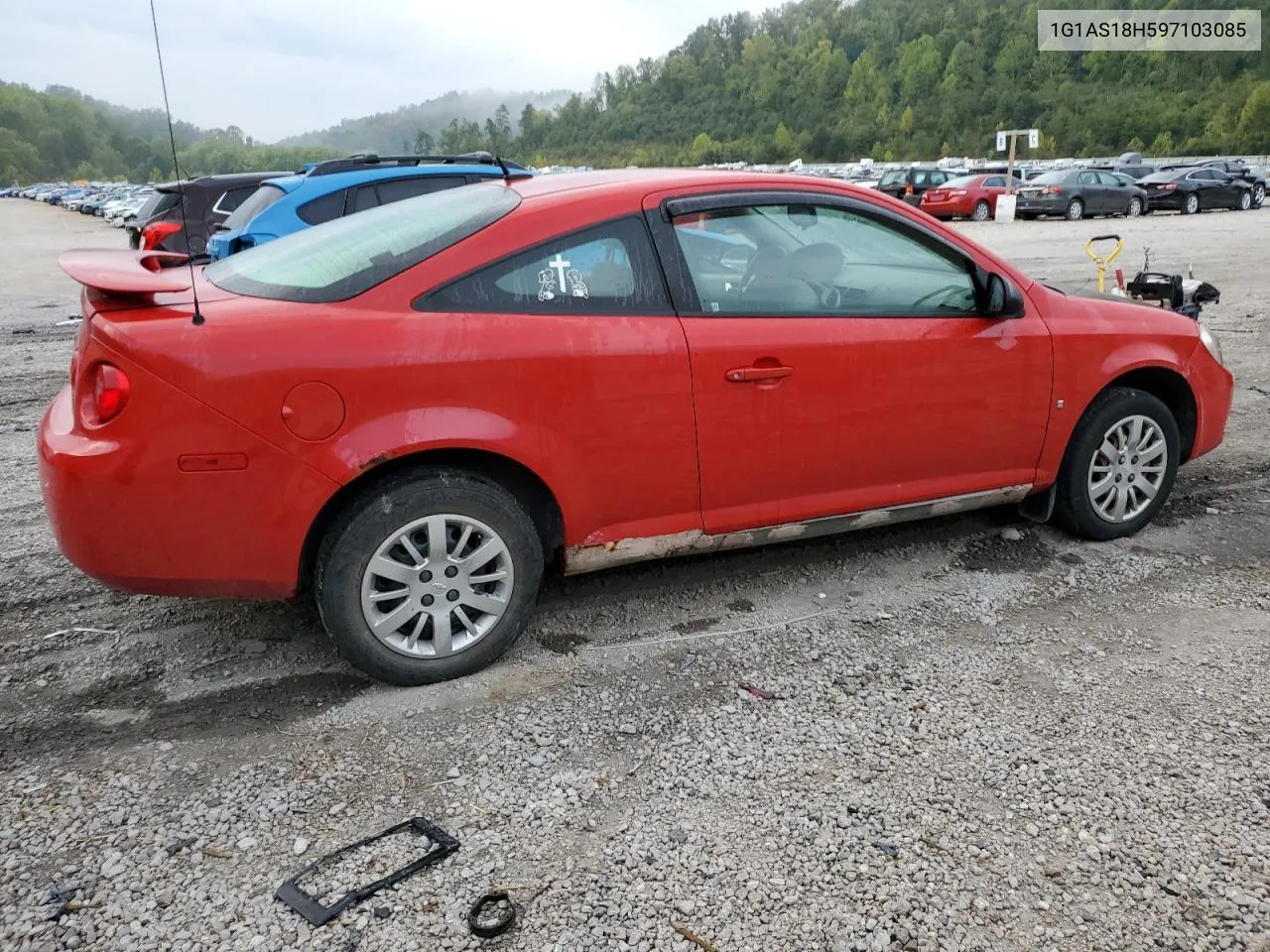 2009 Chevrolet Cobalt Ls VIN: 1G1AS18H597103085 Lot: 72522454