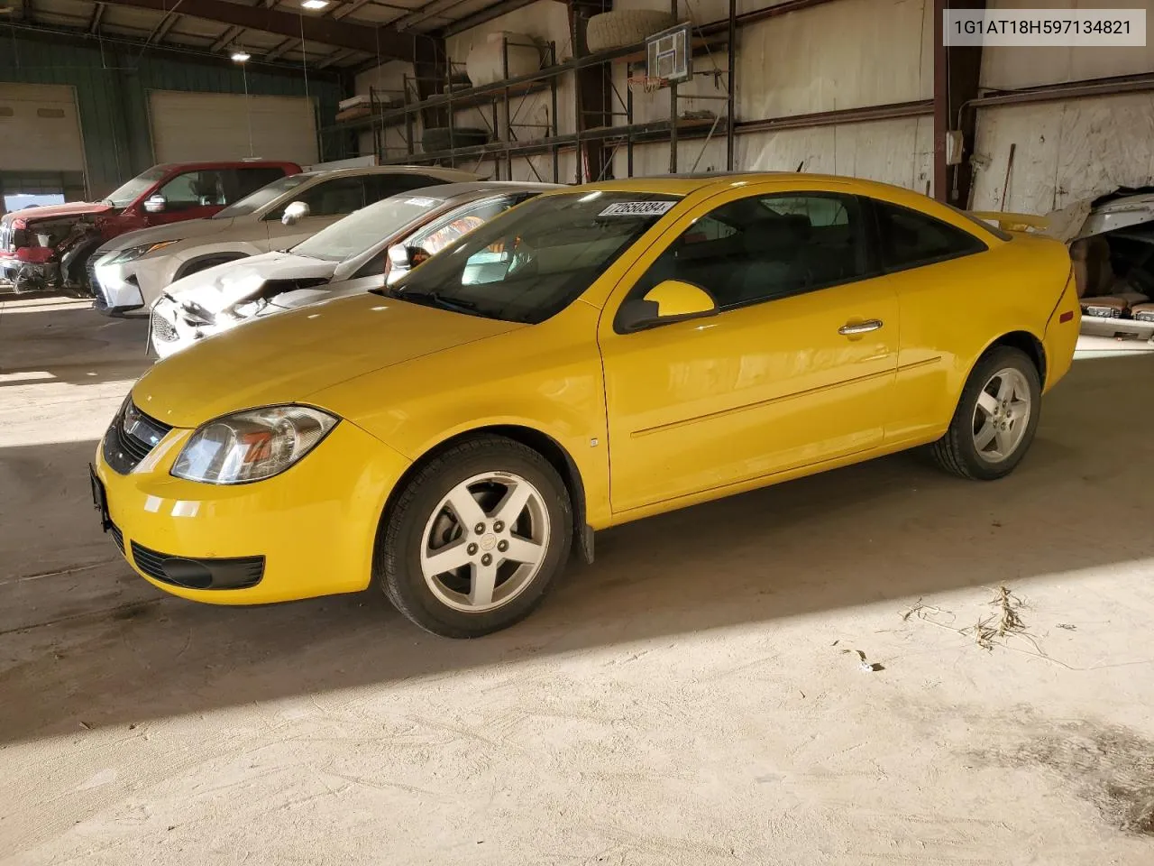 2009 Chevrolet Cobalt Lt VIN: 1G1AT18H597134821 Lot: 72650384