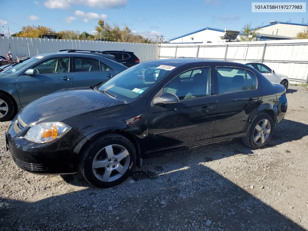 2009 Chevrolet Cobalt Lt VIN: 1G1AT58H197277983 Lot: 73322354