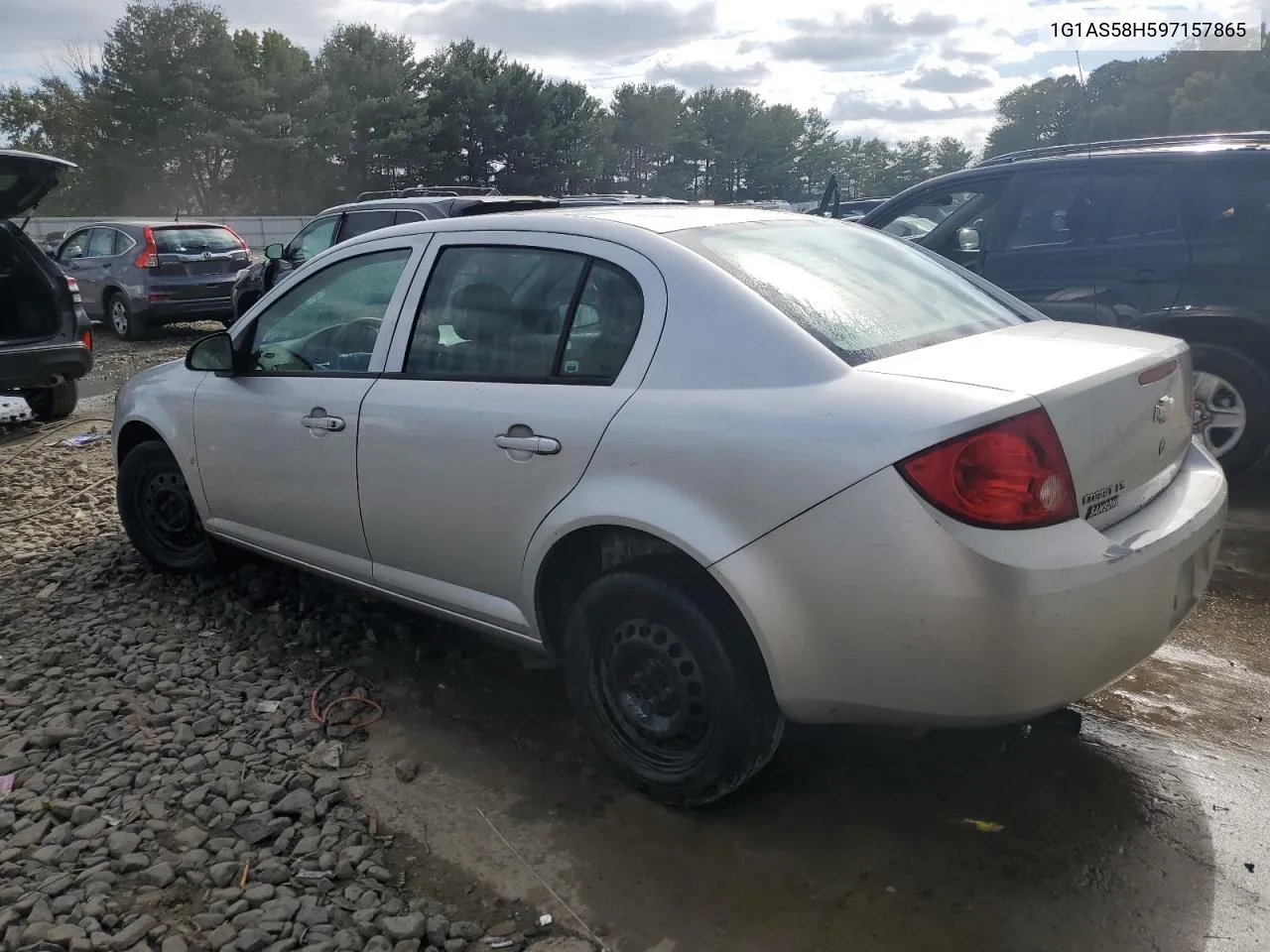 2009 Chevrolet Cobalt Ls VIN: 1G1AS58H597157865 Lot: 73780894