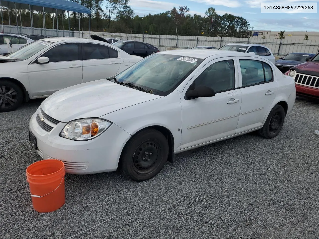 2009 Chevrolet Cobalt Ls VIN: 1G1AS58H897229268 Lot: 73928304