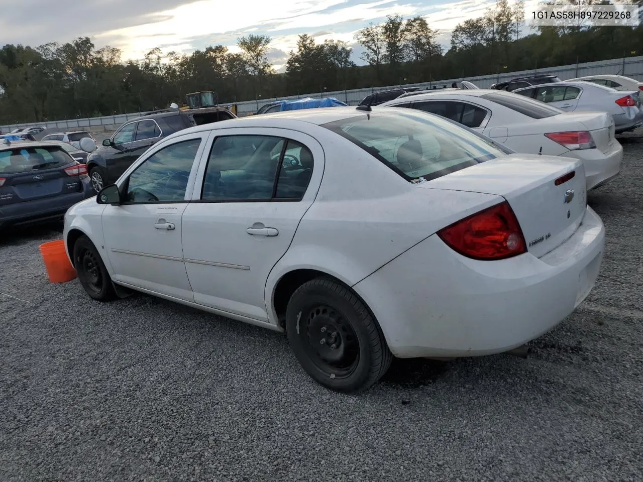 2009 Chevrolet Cobalt Ls VIN: 1G1AS58H897229268 Lot: 73928304