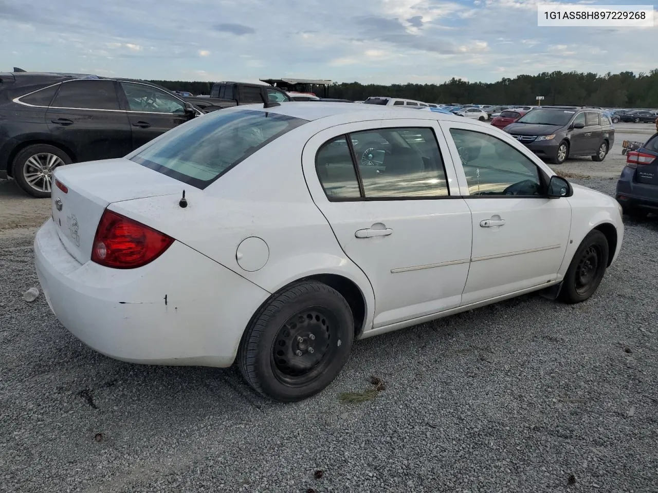 2009 Chevrolet Cobalt Ls VIN: 1G1AS58H897229268 Lot: 73928304