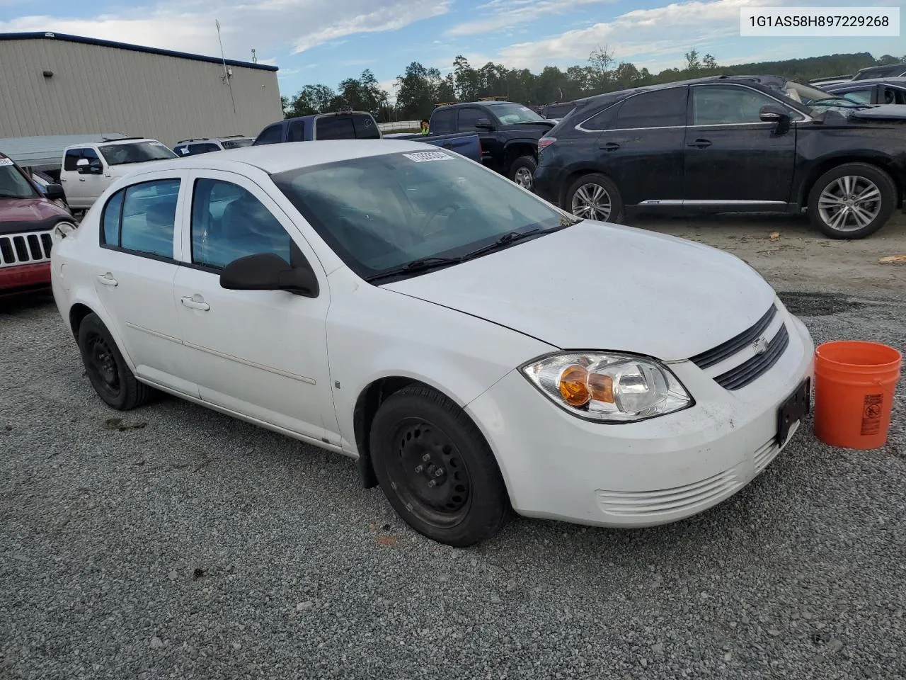 2009 Chevrolet Cobalt Ls VIN: 1G1AS58H897229268 Lot: 73928304