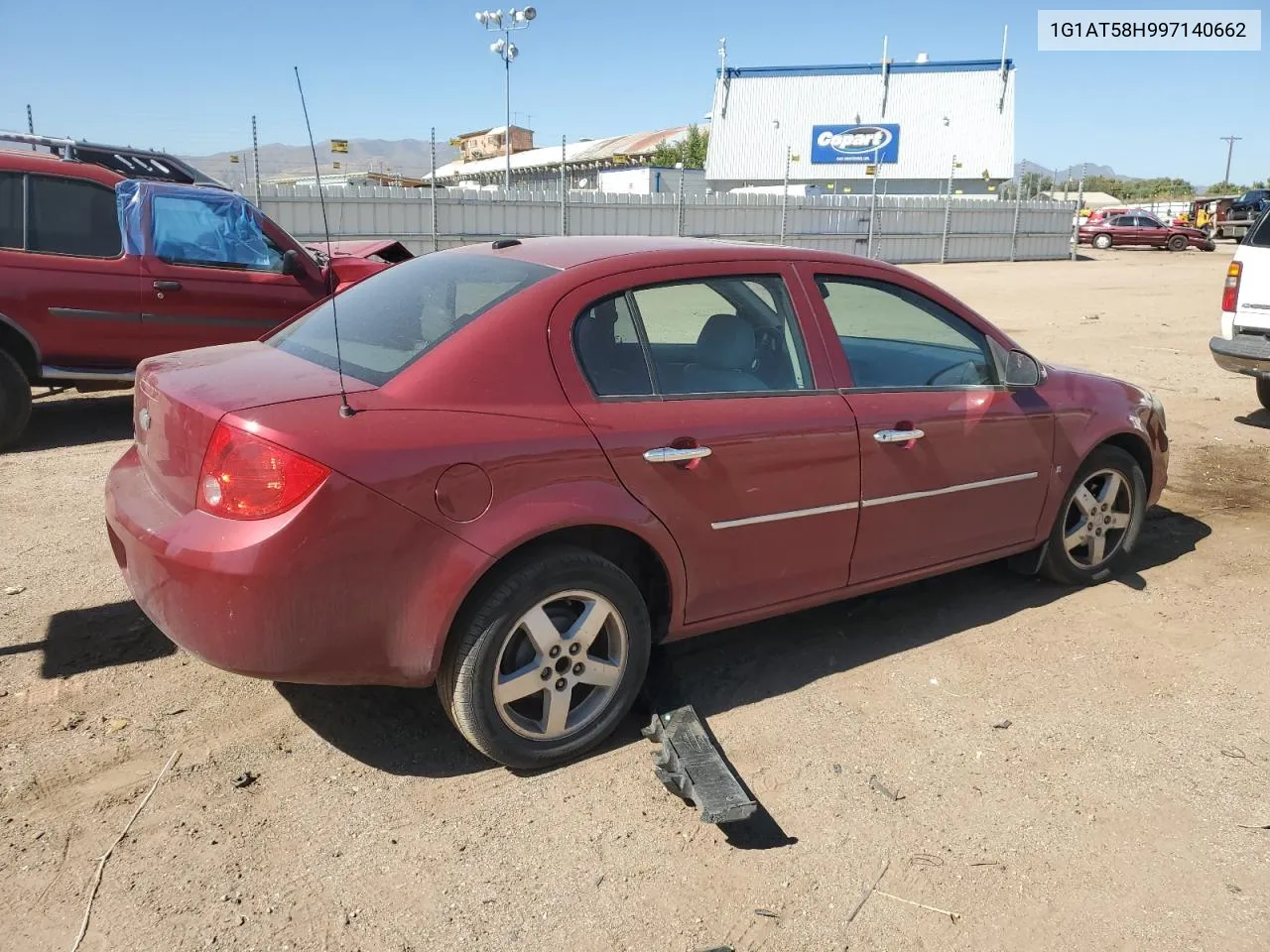 1G1AT58H997140662 2009 Chevrolet Cobalt Lt