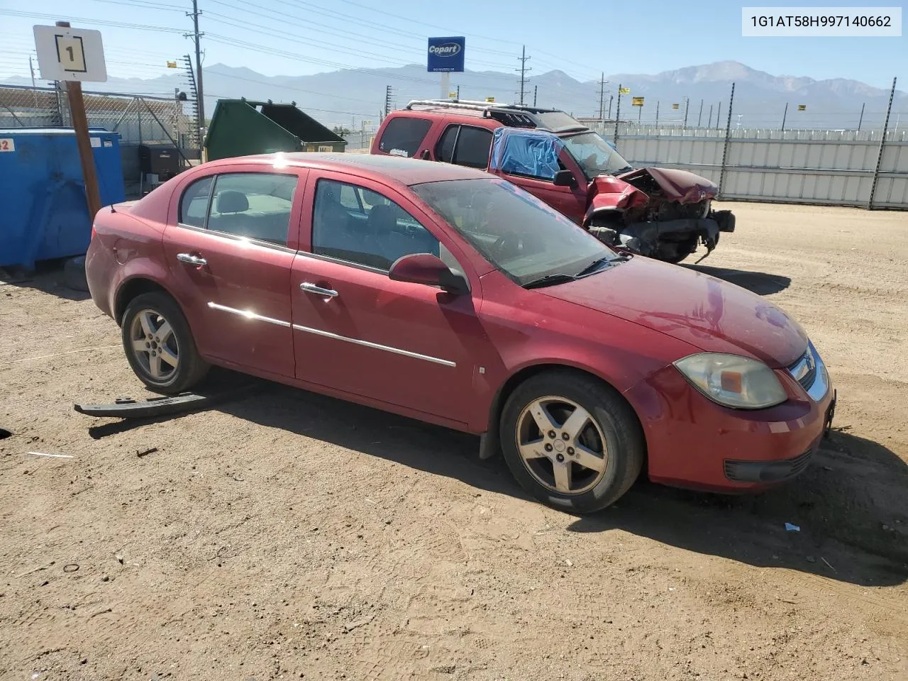 2009 Chevrolet Cobalt Lt VIN: 1G1AT58H997140662 Lot: 74211114