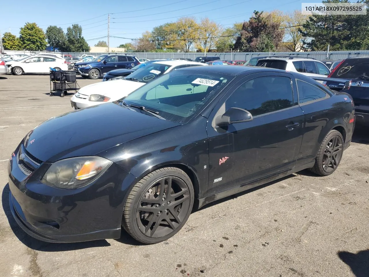 2009 Chevrolet Cobalt Ss VIN: 1G1AP18X097295525 Lot: 74829514