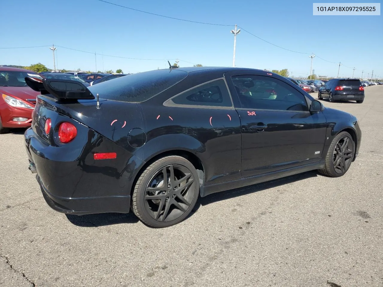 2009 Chevrolet Cobalt Ss VIN: 1G1AP18X097295525 Lot: 74829514