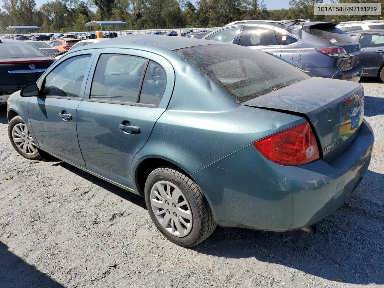 2009 Chevrolet Cobalt Lt VIN: 1G1AT58H497151259 Lot: 75172824