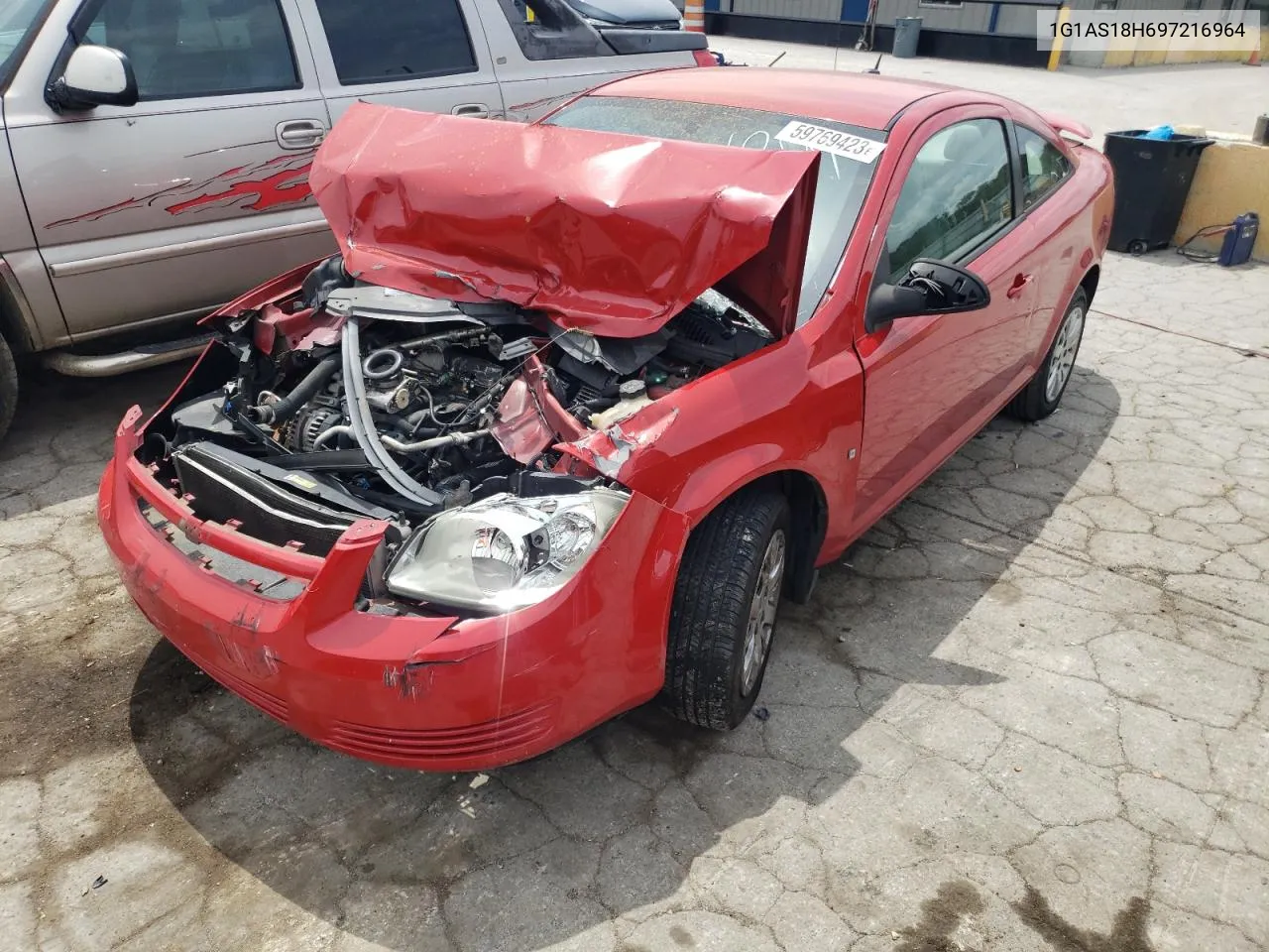 1G1AS18H697216964 2009 Chevrolet Cobalt Ls