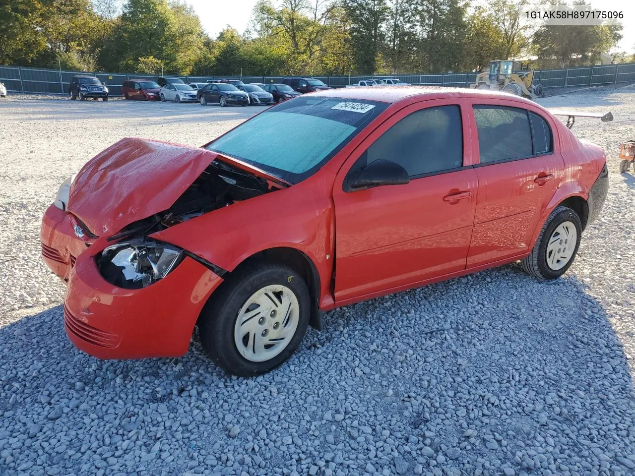 2009 Chevrolet Cobalt Ls VIN: 1G1AK58H897175096 Lot: 75414234