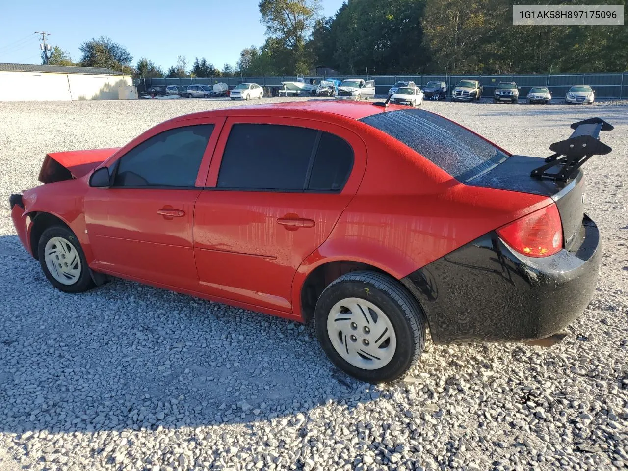 2009 Chevrolet Cobalt Ls VIN: 1G1AK58H897175096 Lot: 75414234