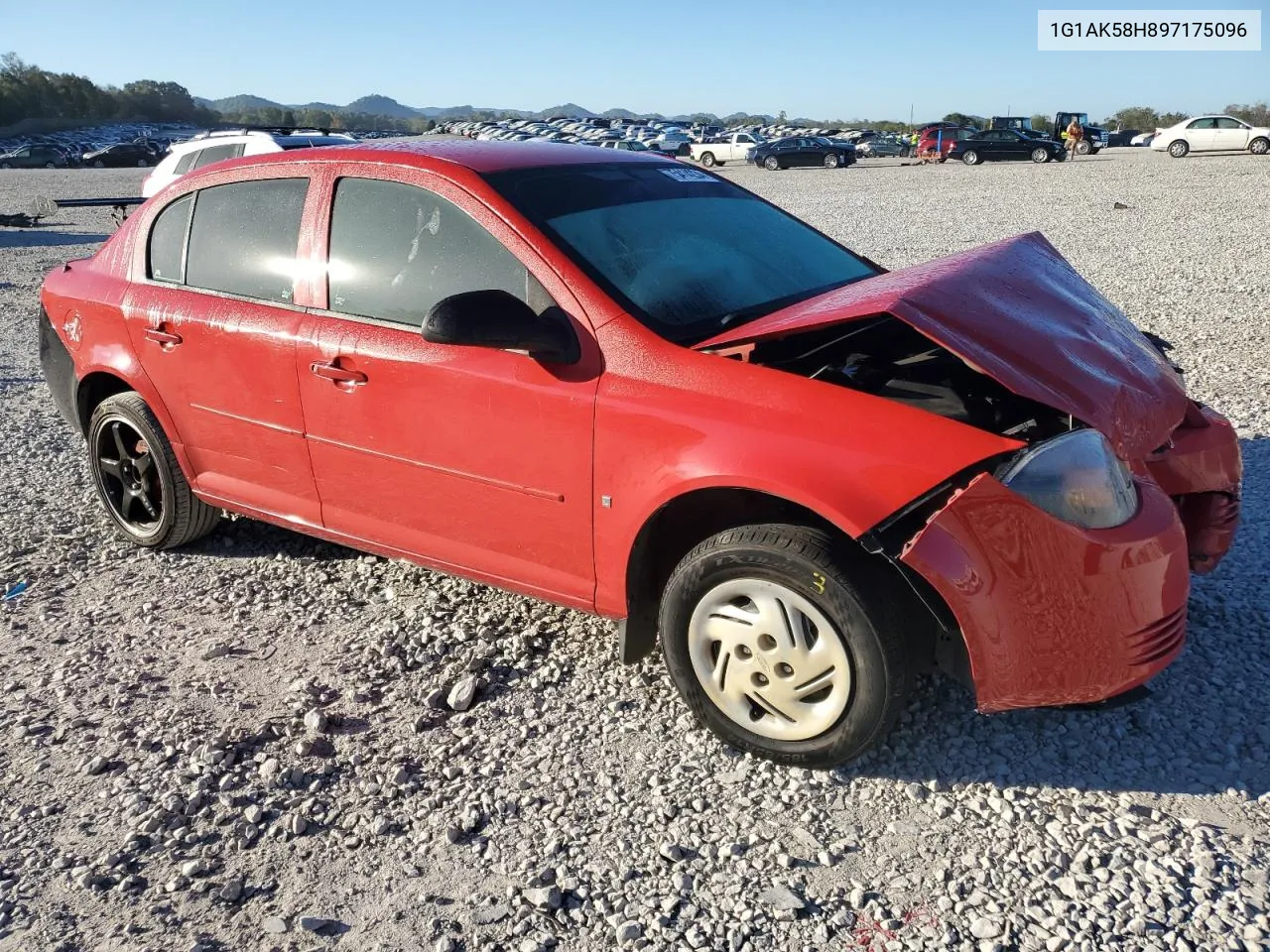 2009 Chevrolet Cobalt Ls VIN: 1G1AK58H897175096 Lot: 75414234