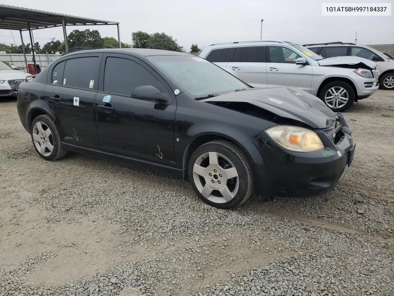 1G1AT58H997184337 2009 Chevrolet Cobalt Lt