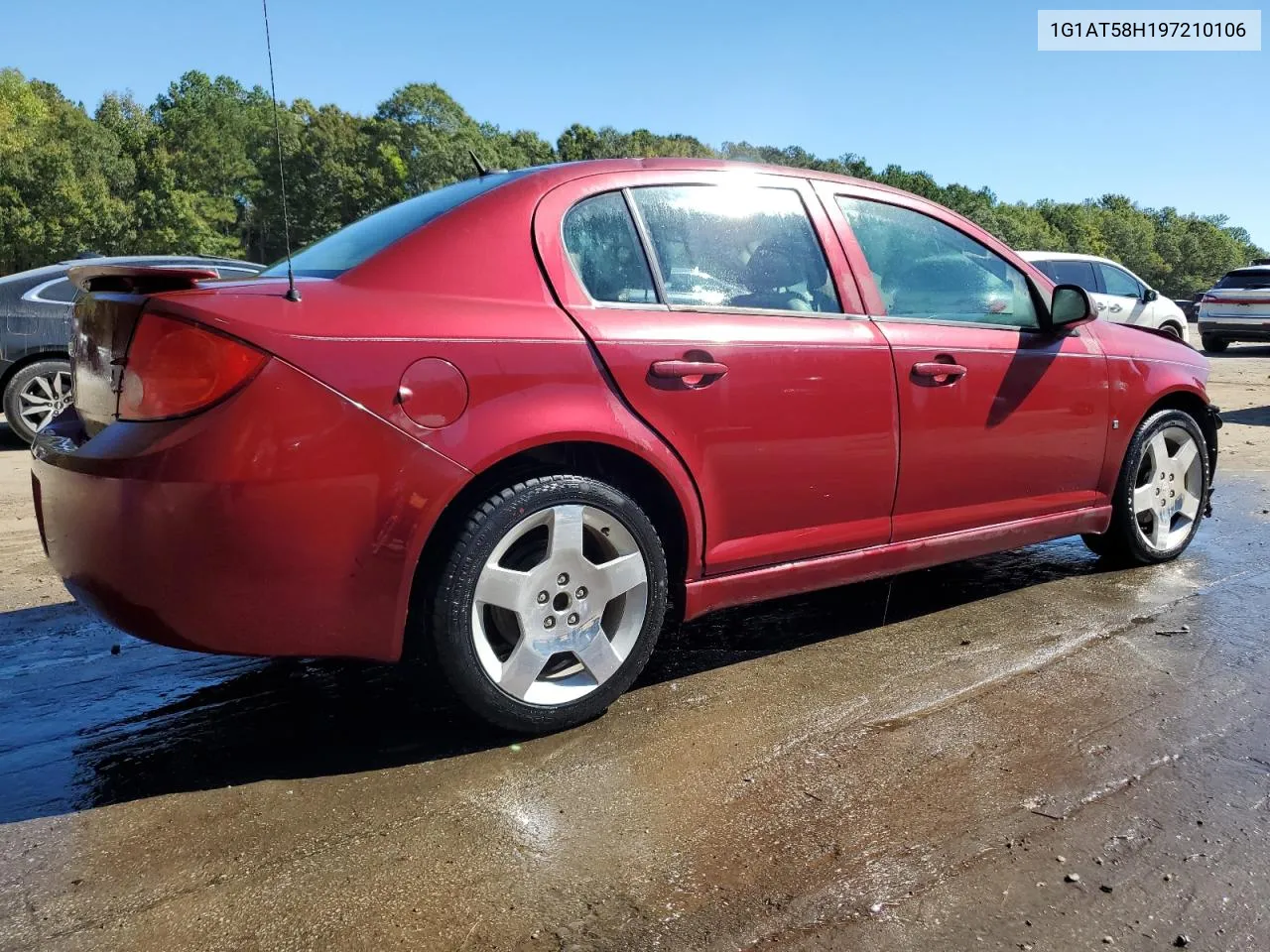 2009 Chevrolet Cobalt Lt VIN: 1G1AT58H197210106 Lot: 75720254