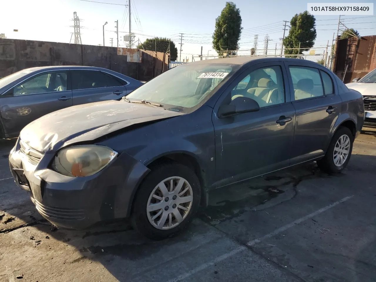 2009 Chevrolet Cobalt Lt VIN: 1G1AT58HX97158409 Lot: 76114314